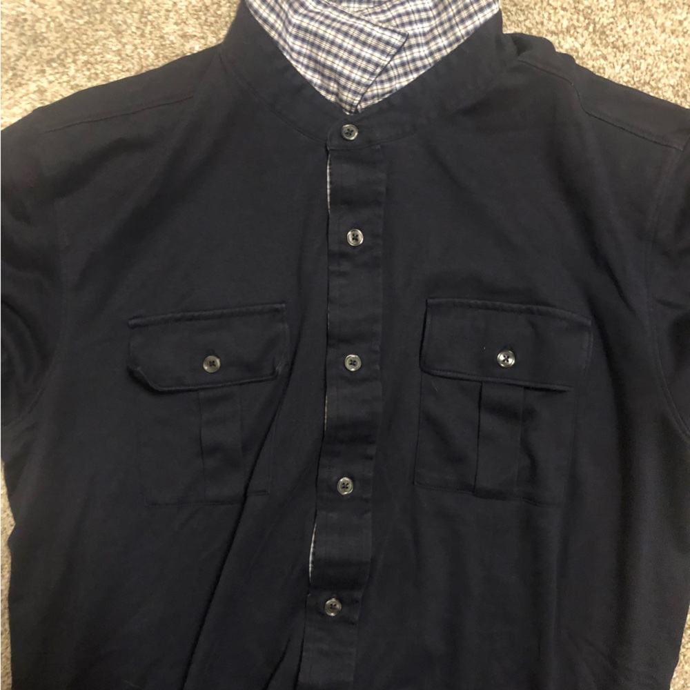 Michael Kors Button Front Polo